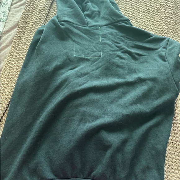 Aviator Nation Dark Blue Hoodie with Multicolor Stripes - Picture 4 of 4